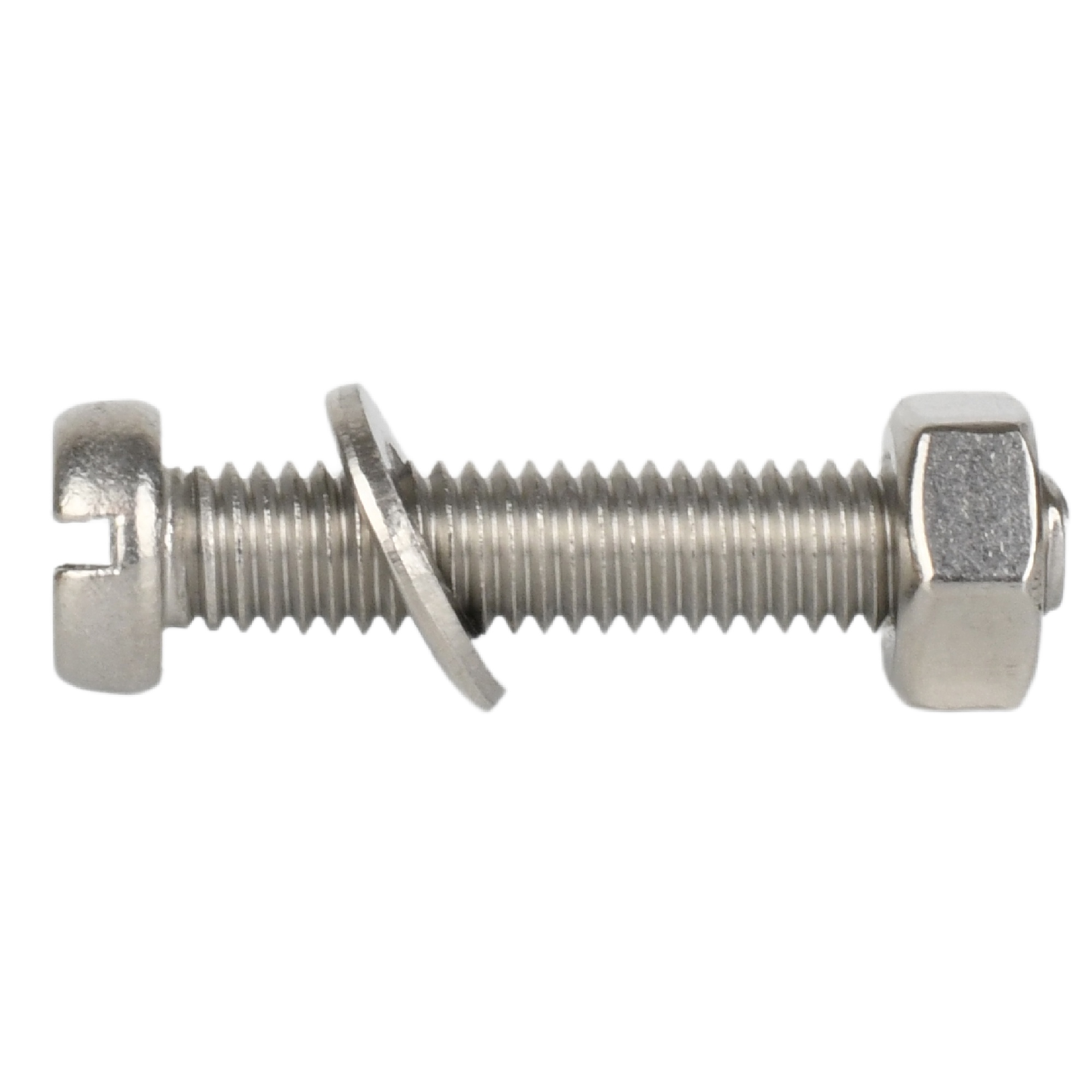 M1.6 M2 M2.5 M3 Slotted Cheese Head Machine Screws Nuts Washers